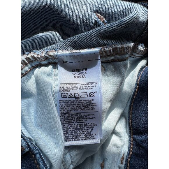 Old Navy extra high Rockstar Super Skinny 12 petite jeans - Picture 4 of 5